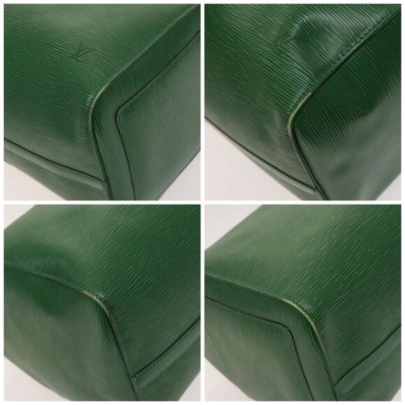 LOUIS VUITTON Epi Keepall 50 Boston Bag Green - Picture 16 of 16